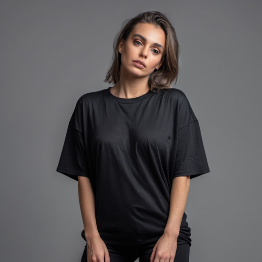 Black Oversized Premium T-Shirt